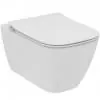 Подвесной унитаз Ideal Standard i.life B с технологией RimLS+ с тонким сиденьем Soft-close