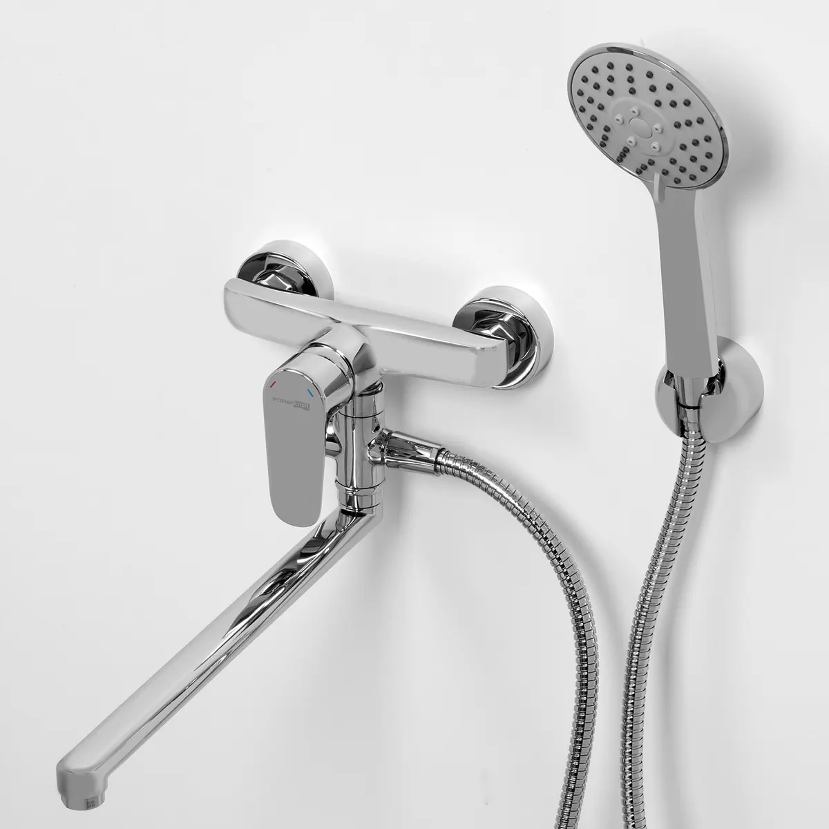 Фильс (Vils) 5602L Смеситель для ванны с длинным изливом